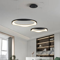 Lustre LED design nordique rond