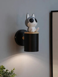 Applique murale LED "Chat Cartoon"