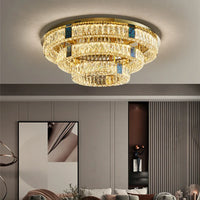 Plafonnier LED Rond Design Nordique en Acier Inoxydable - Nouveau Modèle Prestige