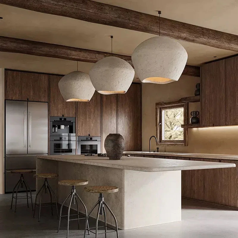 Suspension Minimaliste Nordique Wabi Sabi LED