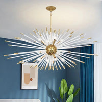 Lustre LED en cristal design moderne de luxe