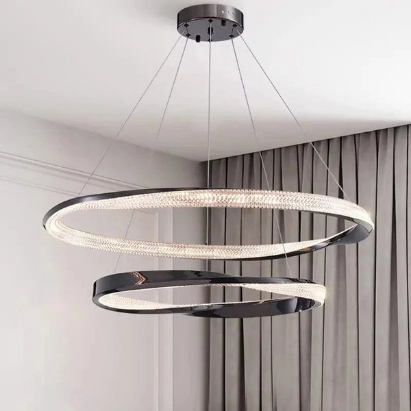Lustre nordique décoratif : lampes suspendues pour un éclairage intérieur de caractère