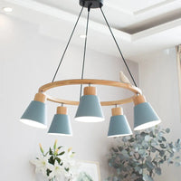 Lampe suspension nordique Macaron modernisée