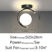 Lustre LED Nordique Intérieur - Décor et Éclairage Trendy