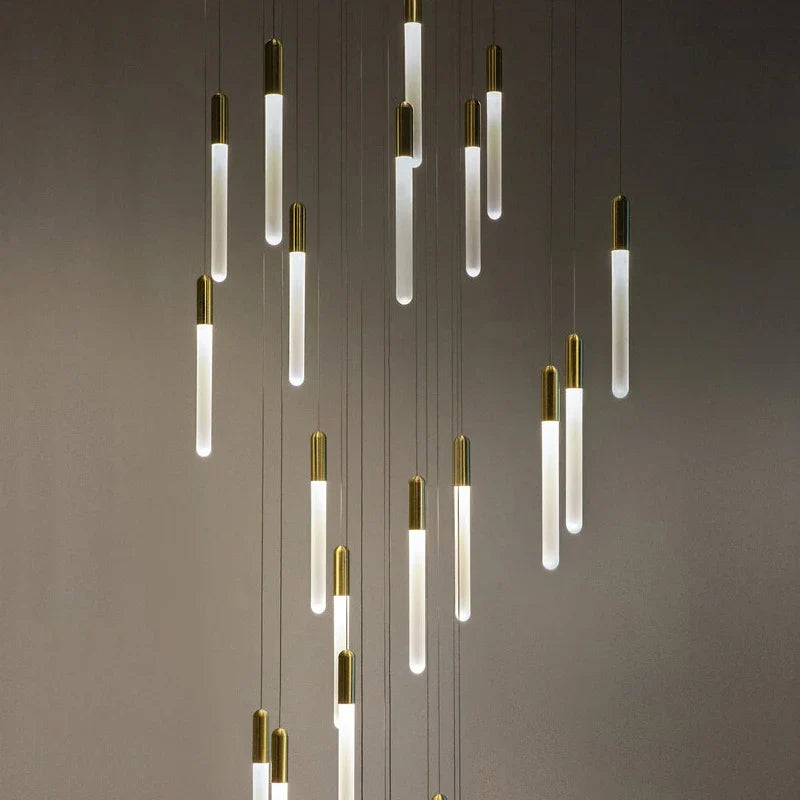 Lustre Nordique Suspendu Design pour Penthouse Villa