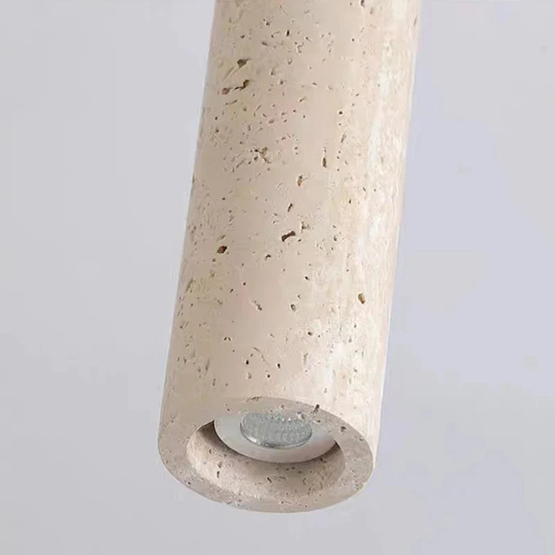 Plafonnier cylindrique en pierre naturelle Luminaire Decor, Livraison Directe