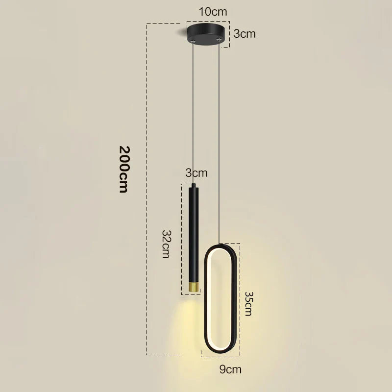 Suspension LED Nordic Glow