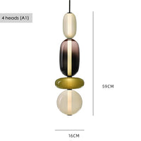 Suspension Luxe en Verre Nouvé.