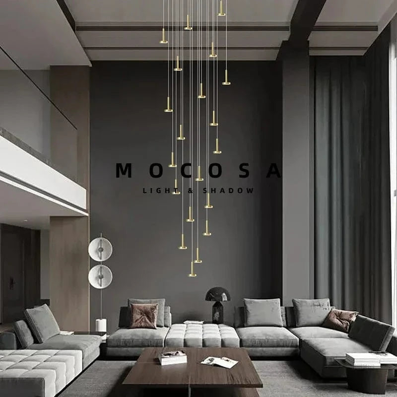 Collection Étoilée : Suspensions Lumineuses pour Votre Magasin de Vêtements