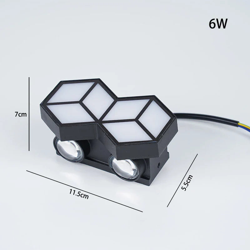 Applique Murale LED Moderne pour Usage Intérieur et Extérieur