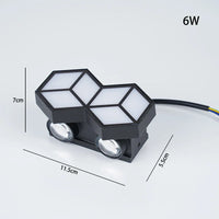 Applique Murale LED Moderne pour Usage Intérieur et Extérieur