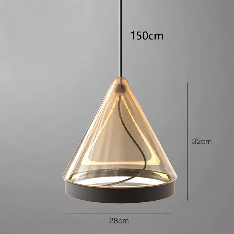 Lustre contemporain pour éclairage intérieur et Suspension