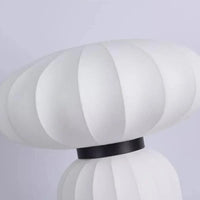 Lampe de table en soie Wabi-sabi - Éclairage design pour salon et chambre