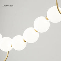 Lustre LED Design Arrondi