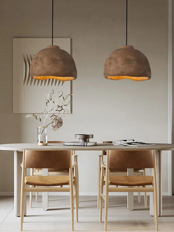 Suspension japonaise Wabi-sabi pour une ambiance nordique moderne