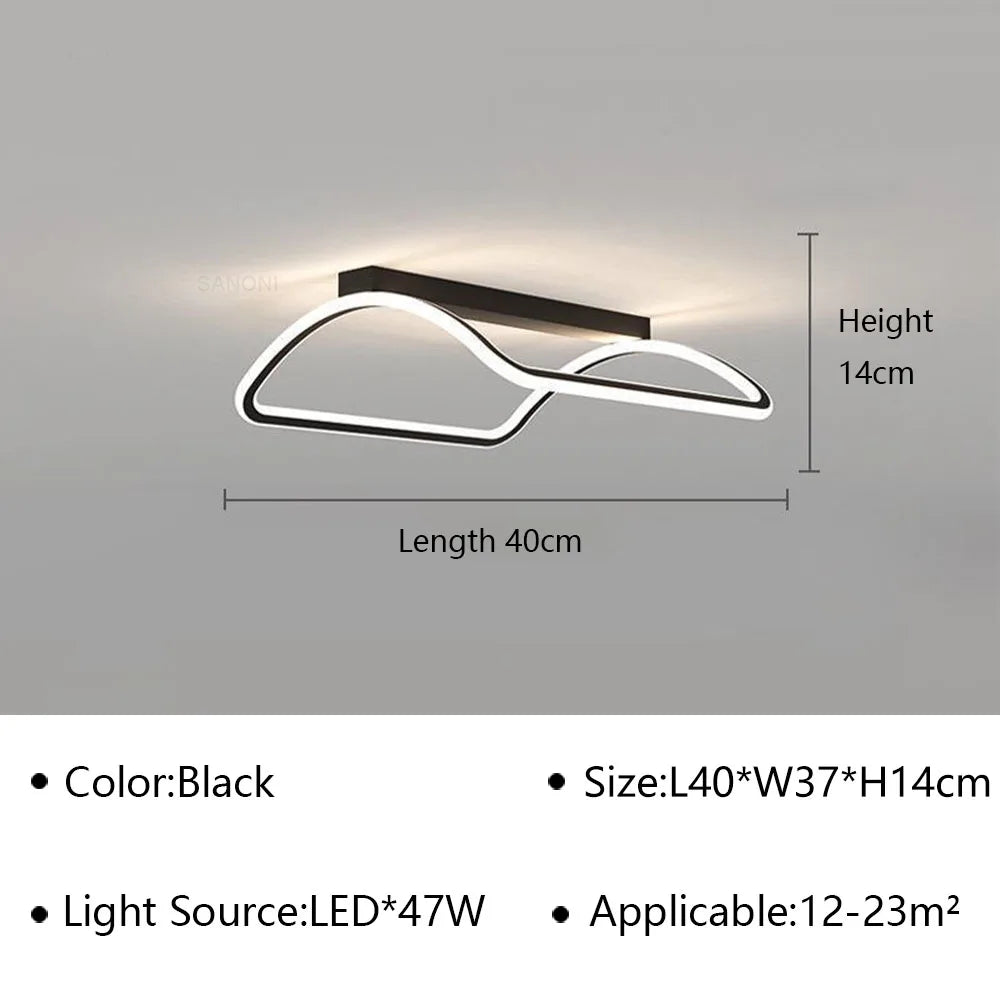 Lustre Moderne à LEDs pour une Décoration Intérieure Haut de Gamme