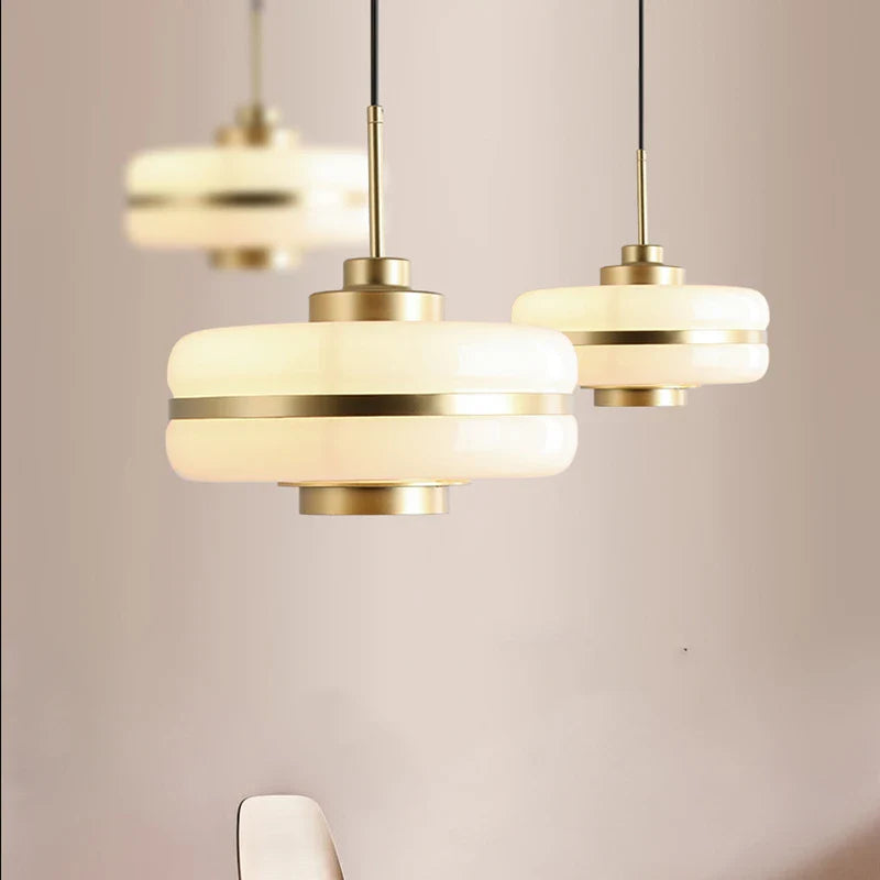 Suspension nordique en or - Collection Scandinave Chic