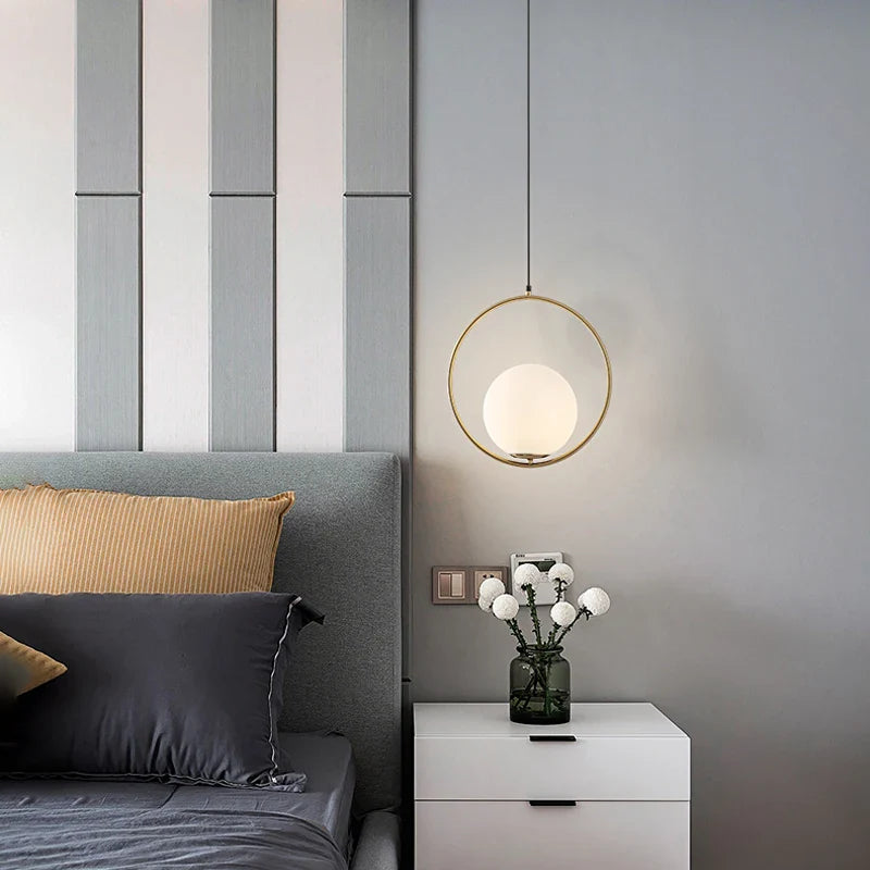 Suspension LED Noir Métal
