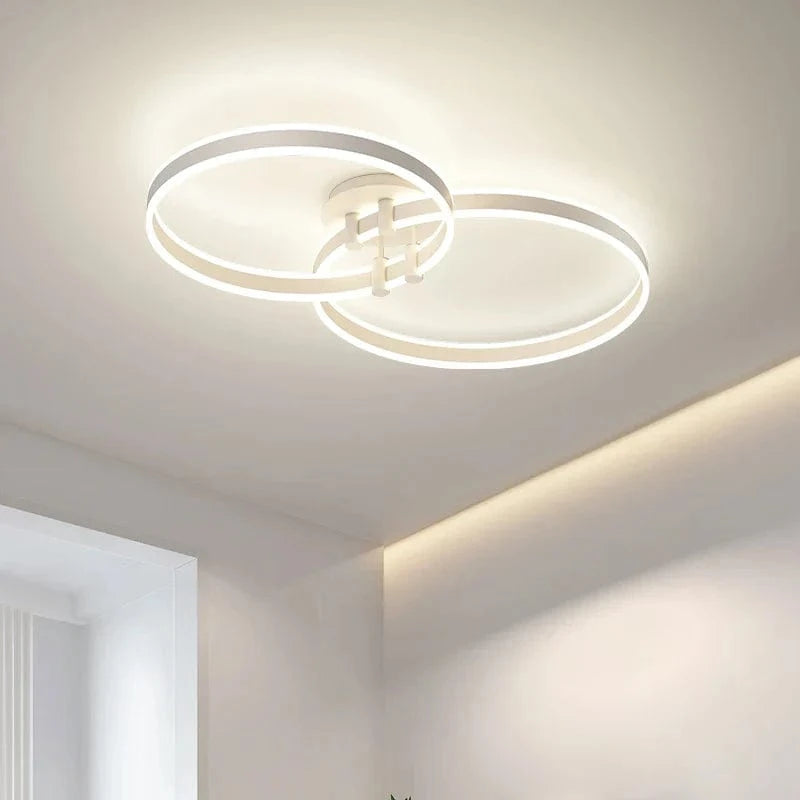 Lustre LED en Acrylique avec Éclairage Haut et Bas