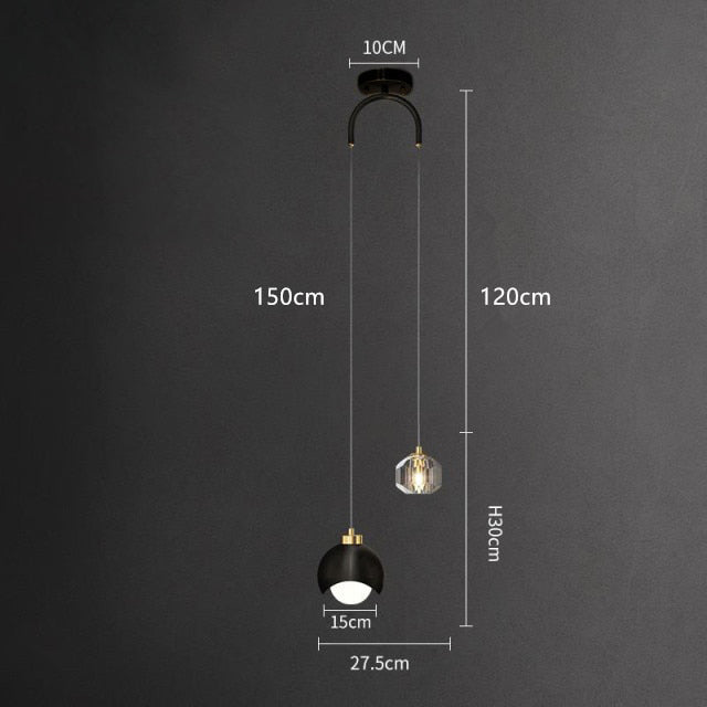Suspension lumineuse LED Thea Dual Glow