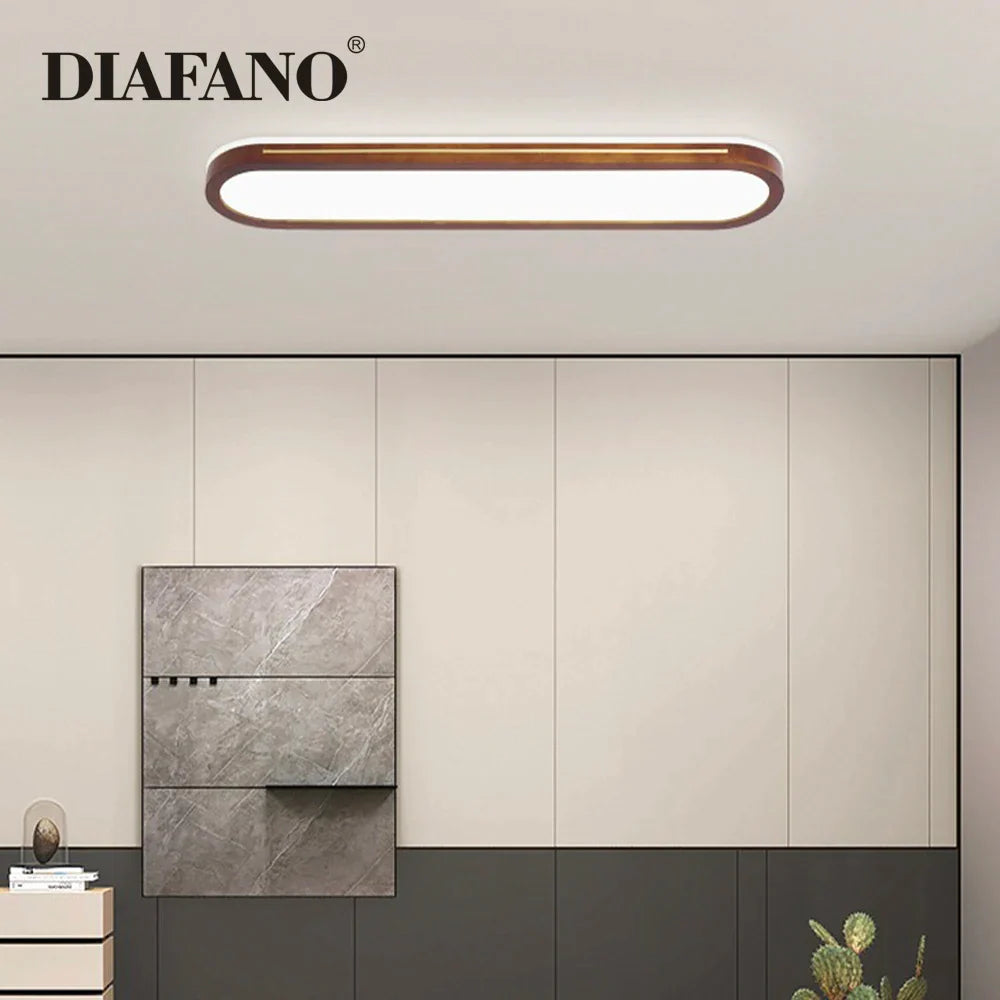 Plafonnier LED Bois Intelligent 2022