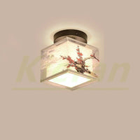 Plafonnier LED Moderne Lotus Oiseau pour Hôtel KTV