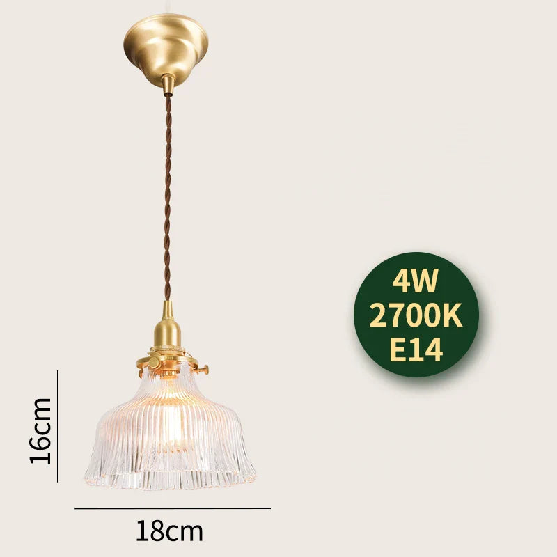 Suspension Diamond Glass LED Nordic Modern