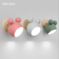 Applique murale Mickey Style - Lampe Murale Colorée pour Cuisine et Restaurant