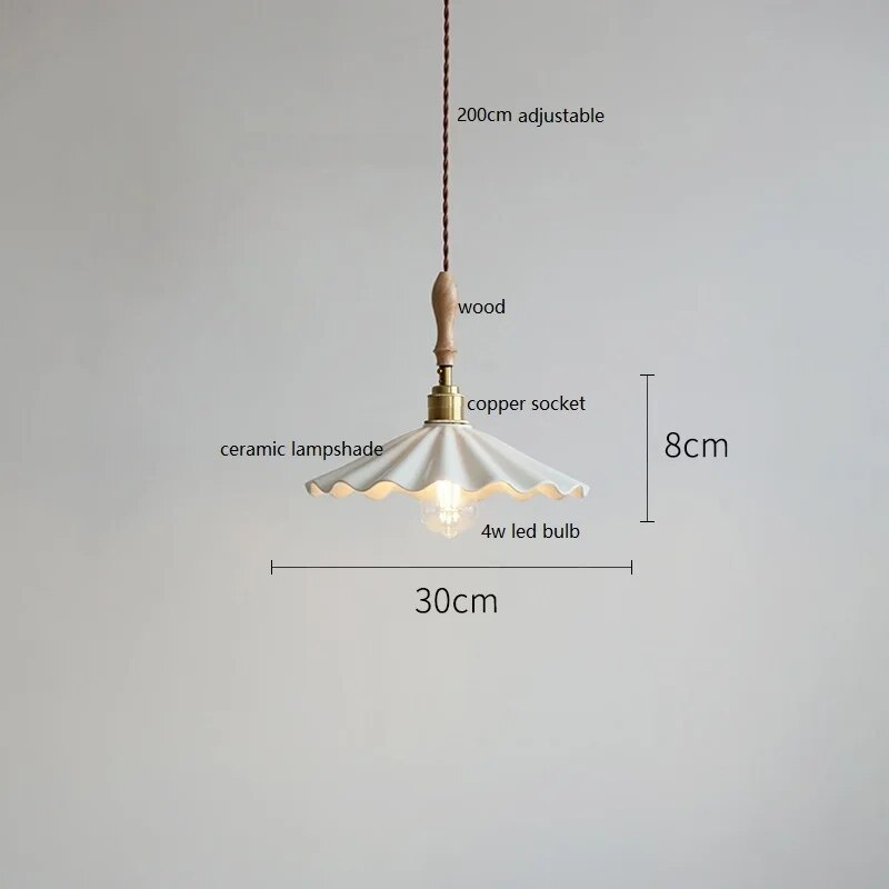 Suspension LED Cuivre et Bois : Décoration Intérieure Moderne
