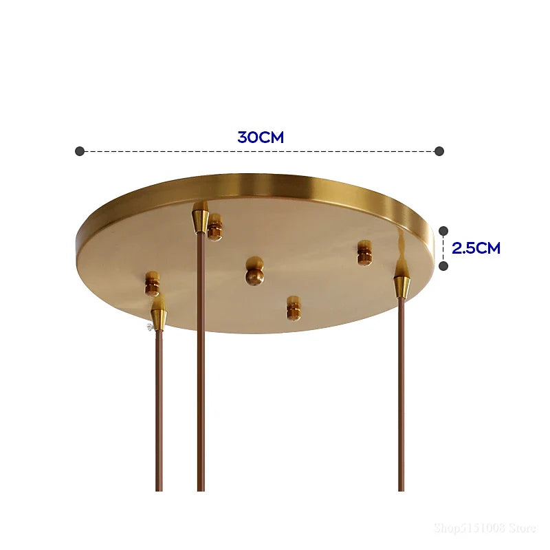 Suspension céramique design variée