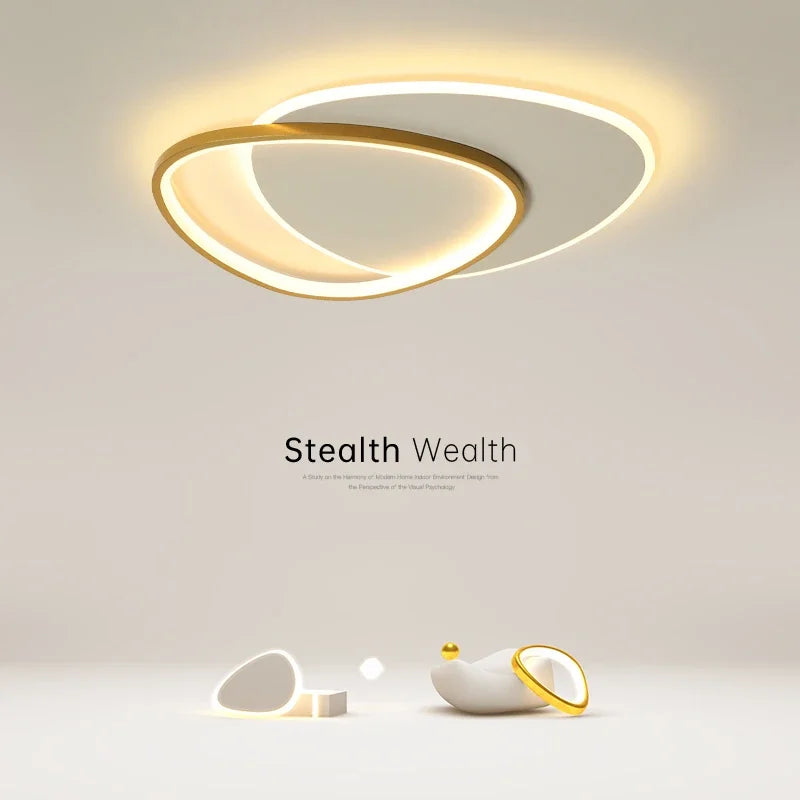 Lustre Intérieur Moderne à LED pour Décoration Maison