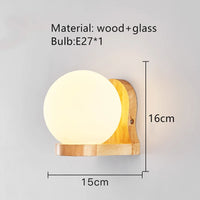 Lustre Nordique en Bois Rond pour un Éclairage Créatif Japonais dans la Salle à Manger