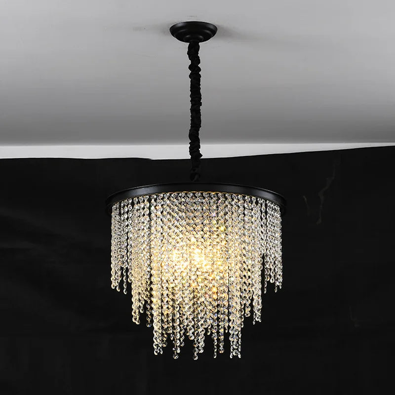 Lustre en cristal LED Chic Glamour