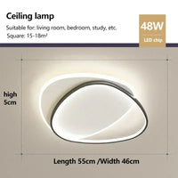 Lustre Intérieur Moderne à LED pour Décoration Maison