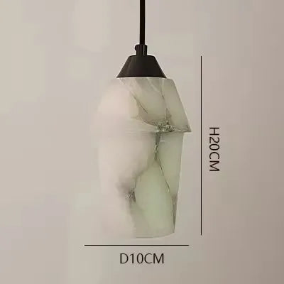Suspension Vintage Rétro Collection Marbre LED Pour Salle à Manger