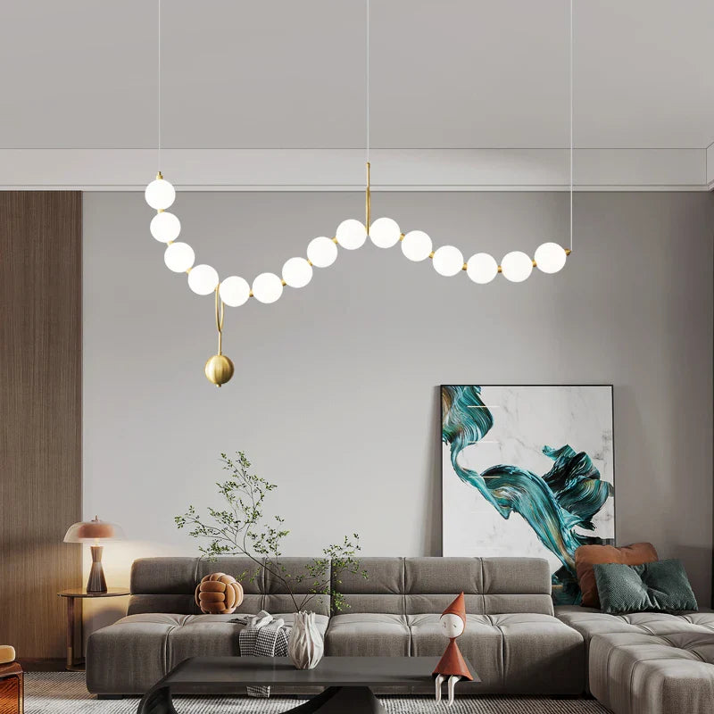 Lustre LED Design Arrondi