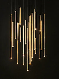 Lustre LED Suspendu Moderne pour Villa Loft Hôtel