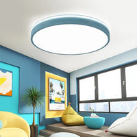 Plafonnier Macaron Nordique Moderne à LEDs pour Maison Cosy