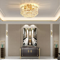 Plafonnier LED de Luxe en Cristal - Collection 2024