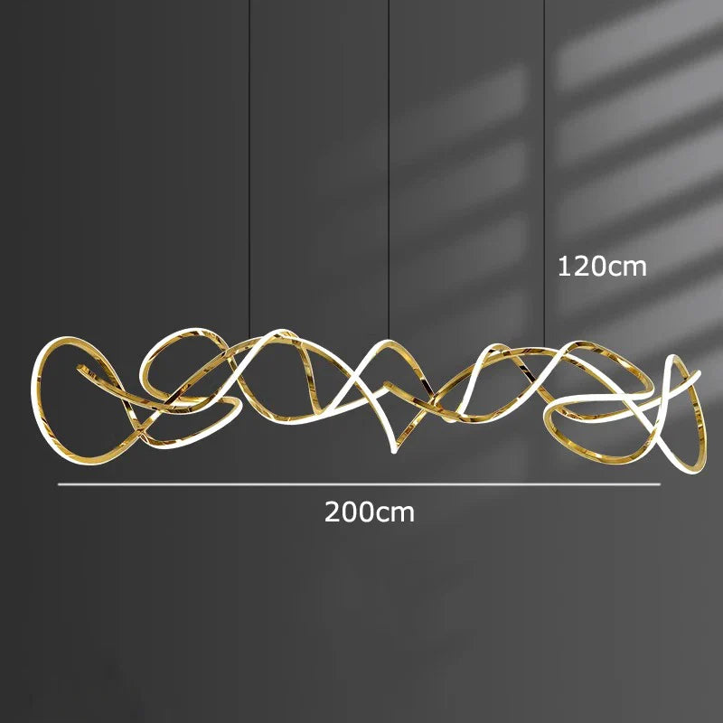 Lustre LED design moderne pour une décoration intérieure d'exception
