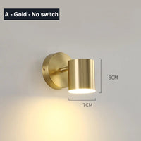 Applique murale LED nordique pour une décoration moderne