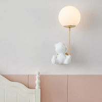Applique murale Ours Pull-switch