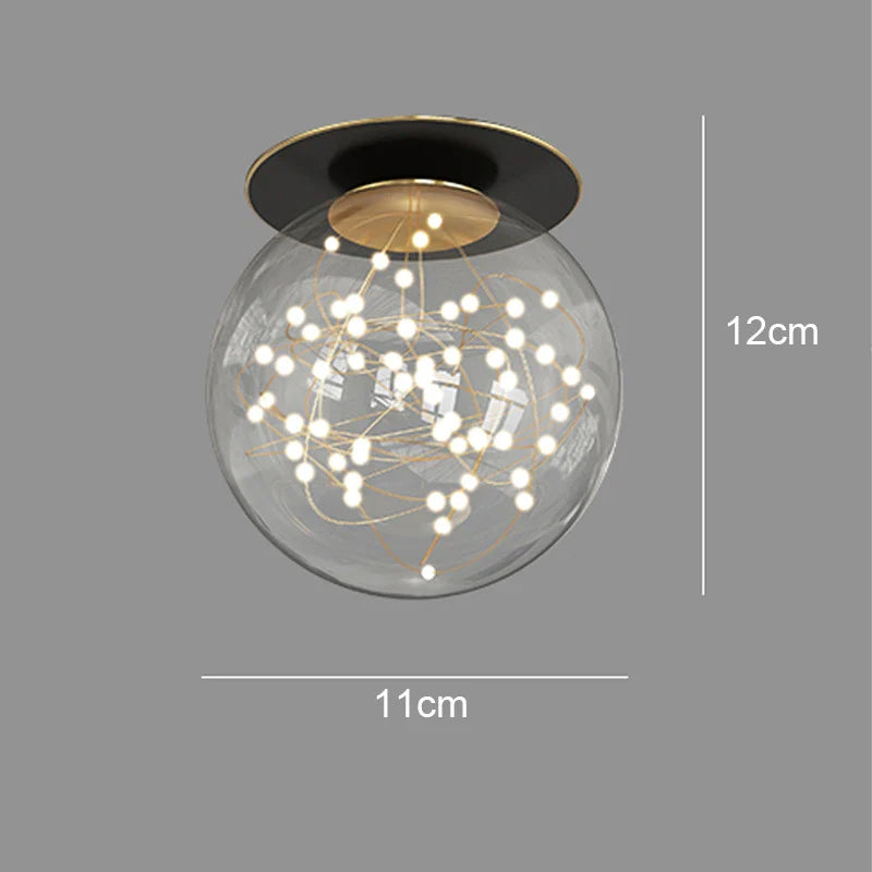 Plafonnier LED "LuminoNord" pour décorer votre intérieur : salon, salle à manger, chambre, couloir...