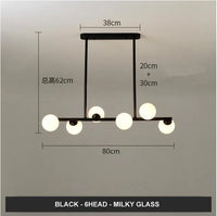 Lustre Horizonglass Boules Design