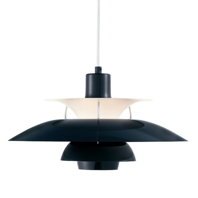 Suspension LED Coen avec abat-jours métalliques innovants