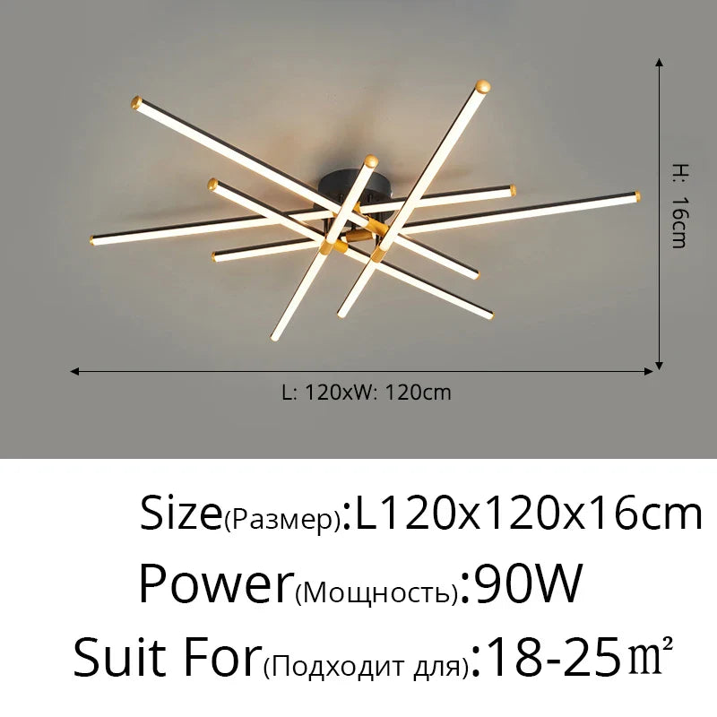 Plafonnier LED Multifonction