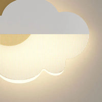 Applique murale LED Nuage en Acrylique pour Chambre d'Enfant