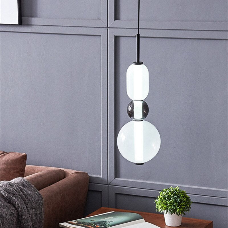 Suspension Luxe en Verre Nouvé.