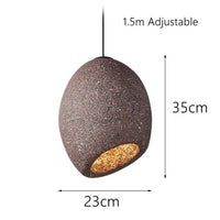 Suspension Emery: Style Moderne avec Abat-jour Rond