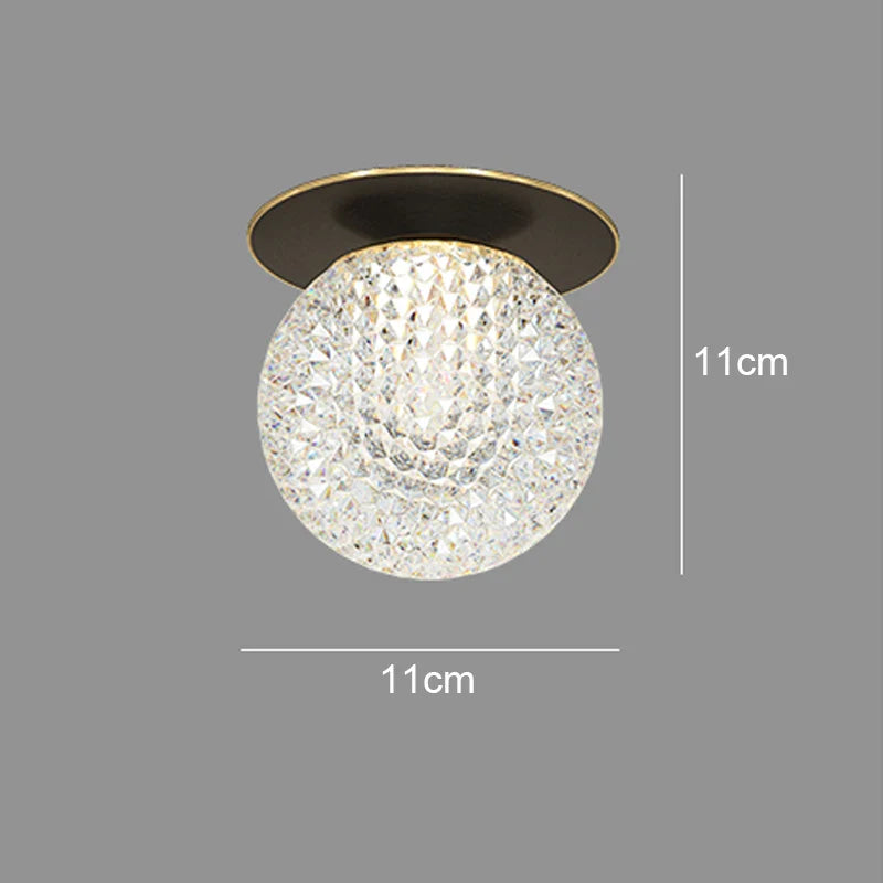 Plafonnier LED "LuminoNord" pour décorer votre intérieur : salon, salle à manger, chambre, couloir...